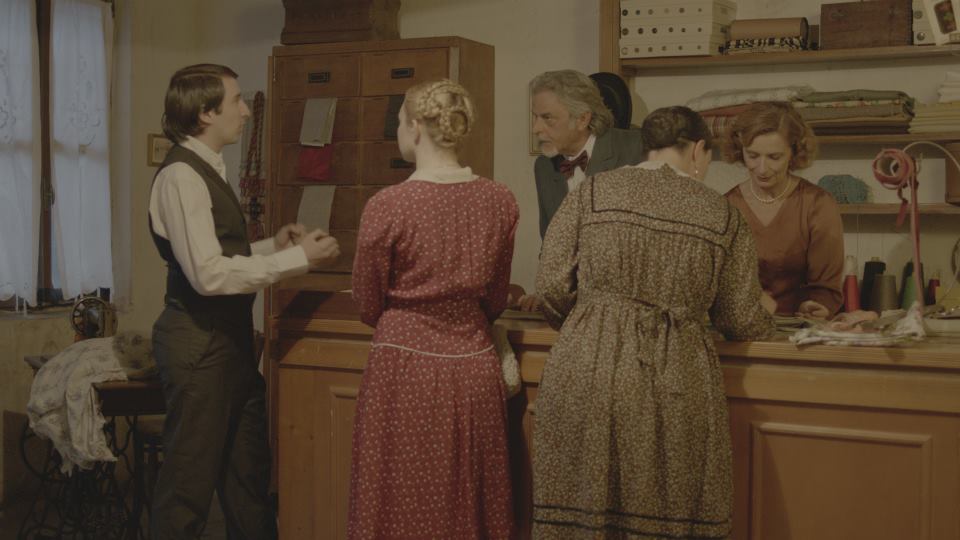 primi frame dal girato di 'The House Of The Merchants' di Eleonora Errico, dove compaio come attore