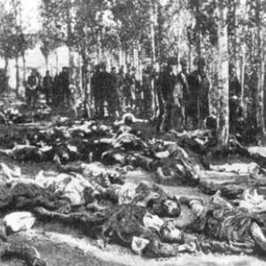 Antologia di spezzoni di film sui genocidi nella storia